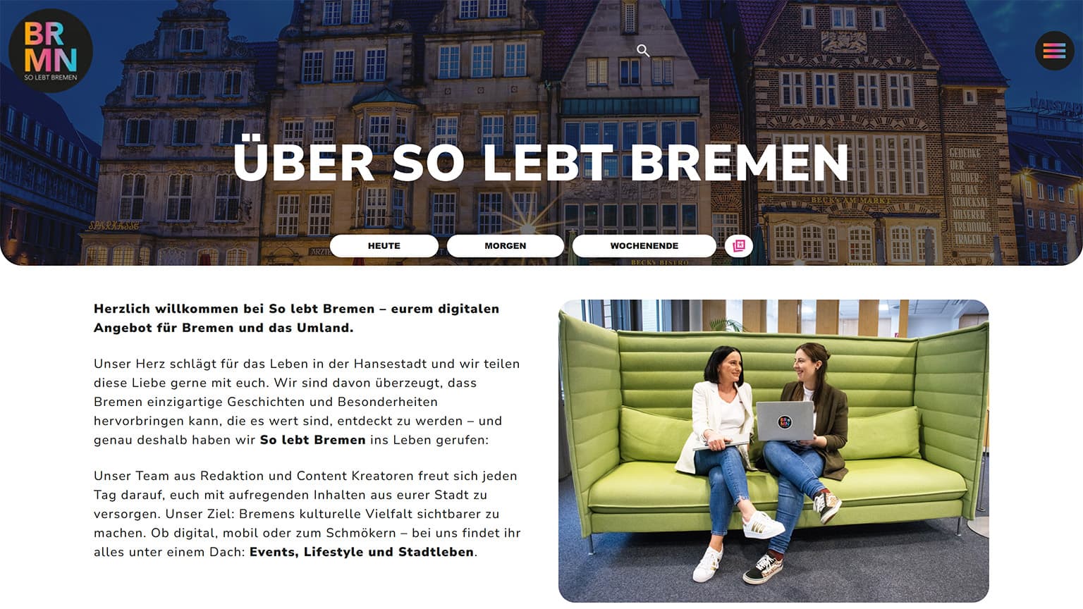 So Lebt Bremen Desktop About-Site
